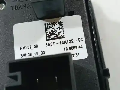 Peça sobressalente para automóvel em segunda mão botão / interruptor elevador vidro dianteiro esquerdo por ford fiesta vi (cb1, ccn) 1.4 tdci referências oem iam 8a6t14a132ec  8a6t-14a132-ec, 10 0089 44, 10008944
