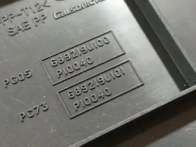 Автозапчастина б/у пластикler для nissan note (e11, ne11) 1.5 dci посилання на oem iam 6892190100  6892190100, p10040, 6892190101