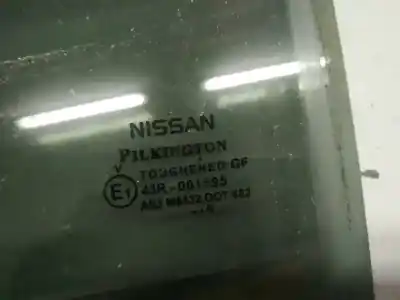 Автозапчасти б/у заднее левое окно за nissan note (e11, ne11) 1.5 dci ссылки oem iam as3  