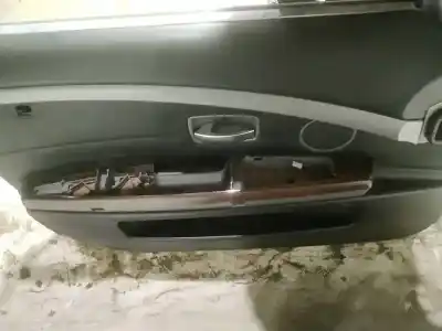 Peça sobressalente para automóvel em segunda mão forra / revestimento da porta dianteira esquerda por bmw 7 (e65, e66, e67) 730 d referências oem iam 