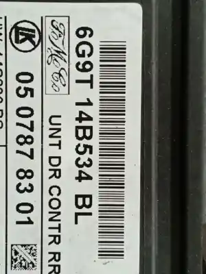 Автозапчастина б/у електронний модуль для ford s-max (wa6) 1.8 tdci посилання на oem iam 6g9t14b534bl  6g9t14b534bl, 0507878301