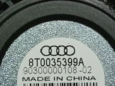 Second-hand car spare part speaker for audi a5 (8t3) 2.0 tfsi oem iam references 8t0035399a  8t0035399a, 90300000108-02, 9030000010802