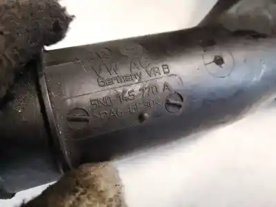 Pièce détachée automobile d'occasion tuyau de refroidisseur intermédiaire (intercooler) pour skoda superb combi (3t5) 2.0 tdi dpf références oem iam 5n0145770a  