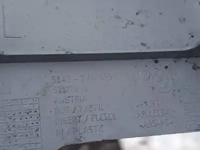 Pezzo di ricambio per auto di seconda mano plastica per bmw 3 (e90) 320 d riferimenti oem iam 51.437117475  