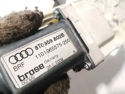 Second-hand car spare part right front window motor for audi a5 (8t3) 2.0 tfsi oem iam references 8t0959802b  