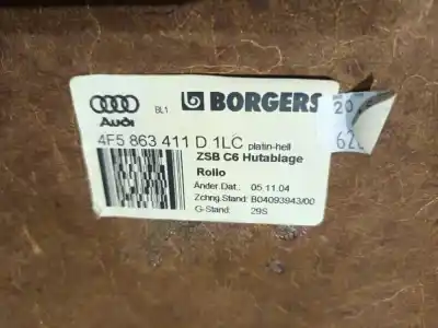 Gebrauchtes Autoersatzteil heckablage zum audi a6 c6 (4f2) 2.7 tdi oem-iam-referenzen 4f5863411d  4f5 863 411 d, b04093943 00, b0409394300