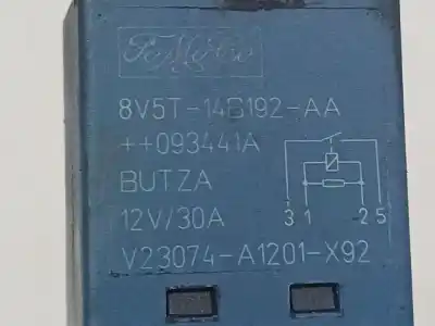 Pezzo di ricambio per auto di seconda mano relè per ford fiesta vi (cb1, ccn) 1.4 tdci riferimenti oem iam 8v5t14b192aa  8v5t-14b192-aa, v23074-a1201-x92, v23074a1201x92