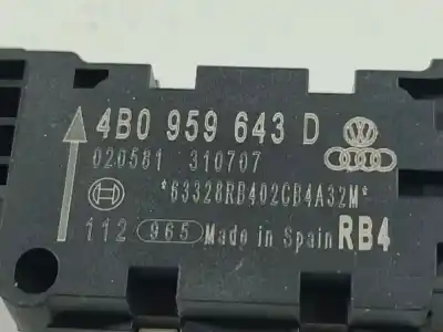 Автозапчастина б/у датчик для audi a3 (8p1) 1.6 посилання на oem iam 4b0959643d  4b0 959 643 d, 63328rb402cb4a32m, rb4