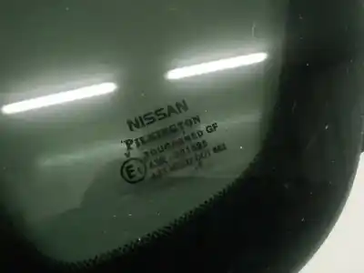 Автозапчасти б/у левое заднее стекло печати за nissan note (e11, ne11) 1.5 dci ссылки oem iam as3  
