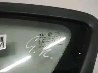 Peça sobressalente para automóvel em segunda mão vidro de custódia triangular traseiro esquerdo por hyundai i30 (fd) 1.6 crdi referências oem iam as2  