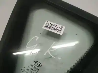 Peça sobressalente para automóvel em segunda mão vidro de custódia triangular traseiro esquerdo por kia cee'd fastback (ed) 1.4 referências oem iam as2  