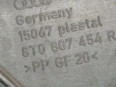 Second-hand car spare part rear bumper reinforcement for audi a5 (8t3) 2.0 tfsi oem iam references 8t0807454  8t0 807 454