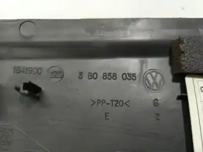 Second-hand car spare part plastics for volkswagen passat b5 variant (3b5) 1.9 tdi oem iam references 1841900  1841900, 3 b0 858 035, 3b0858035
