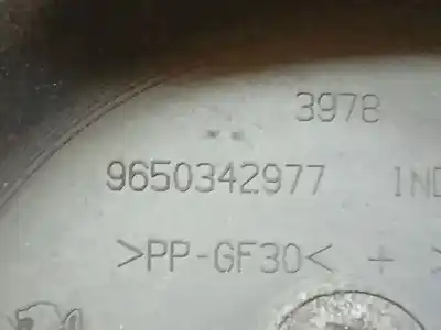 Pezzo di ricambio per auto di seconda mano plastica per citroen c4 i (lc_) 1.6 hdi riferimenti oem iam 9650342977  9650342977