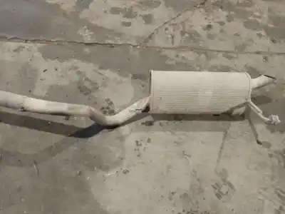 Second-hand car spare part rear muffler for fiat doblo cargo (263_) 2.0 d multijet oem iam references   