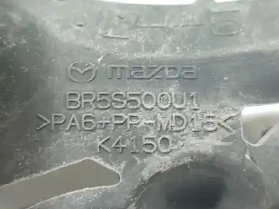 Peça sobressalente para automóvel em segunda mão reforço do pára choques traseiro por mazda 3 (bk) 1.6 (bk14) referências oem iam br5s5000u1  br5s5000u1