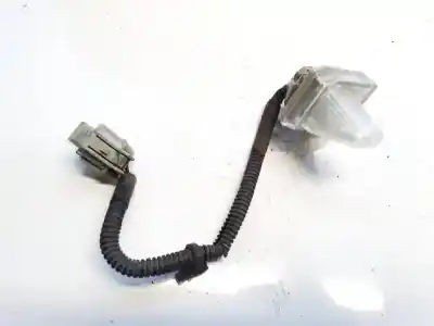 Peça sobressalente para automóvel em segunda mão luz da chapa de matrícula por nissan leaf (ze0) electric referências oem iam w0885