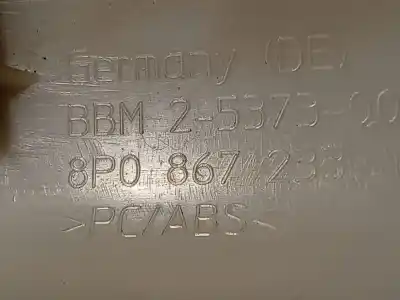 Pezzo di ricambio per auto di seconda mano plastica per audi a3 (8p1) 1.6 riferimenti oem iam 8p0867233  8p0 867 233