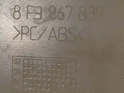 Pezzo di ricambio per auto di seconda mano plastica per audi a3 (8p1) 1.6 riferimenti oem iam 8p3867839  8 p3 867 839