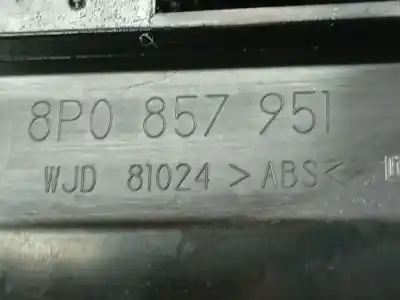 Peça sobressalente para automóvel em segunda mão cinzeiro por audi a3 (8p1) 1.6 referências oem iam 8p0857951  8p0 857 951