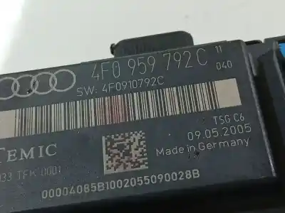 Tweedehands auto-onderdeel elektronische module voor audi a6 c6 (4f2) 2.7 tdi oem iam-referenties 4f0959792c  4f0 959 792c, 4f0910792c, 00004085b1002055090028b