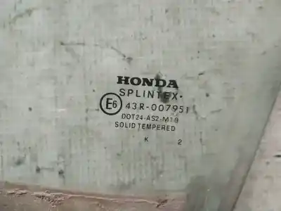 Автозапчастина б/у ліве передне вікно для honda cr-v (rd8) 2.0 vtec cat посилання на oem iam as2  