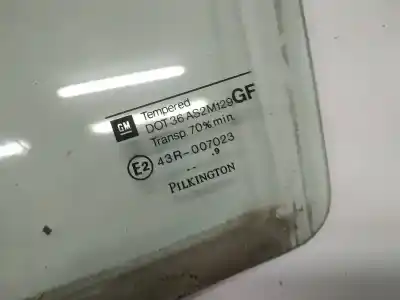 Peça sobressalente para automóvel em segunda mão vidro traseiro esquerdo por opel astra g fastback (t98) 1.7 td (f08, f48) referências oem iam as2  
