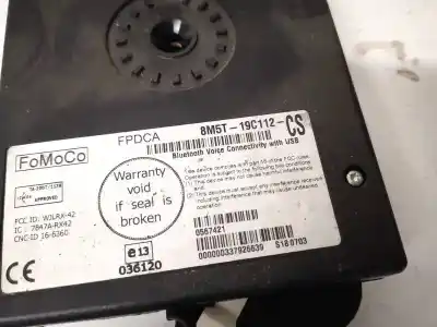 Second-hand car spare part electronic module for ford focus iii 1.6 tdci oem iam references 8m5t19c112cs  8m5t-19c112-cs