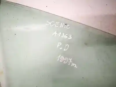 Second-hand car spare part right front triangle quarter glass for renault megane i scenic (ja0) 1.6 oem iam references as2  