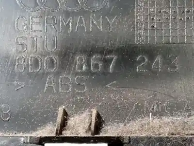 Pezzo di ricambio per auto di seconda mano plastica per audi a4 b5 (8d2) 1.8 riferimenti oem iam 8d0867243  8d0 867 243