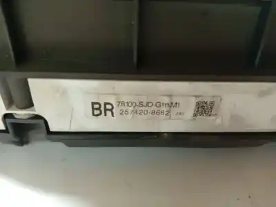Peça sobressalente para automóvel em segunda mão quadrante por honda fr-v (be) 1.7 (be1) referências oem iam 78100sjdg111m1  78100-sjd-g111m1, 257420-8662, 2574208662
