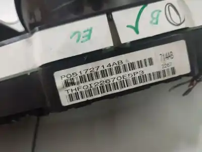 Pezzo di ricambio per auto di seconda mano pannello degli strumenti per chrysler sebring (js) 2.0 crd riferimenti oem iam p05172714ab  p05172714ab, 714ab, thfqi22670e5p3