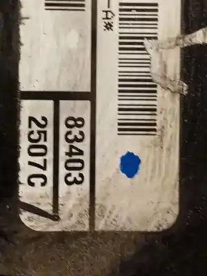 Pezzo di ricambio per auto di seconda mano radiatore d acqua per chrysler sebring (js) 2.0 crd riferimenti oem iam 83403  83403, 2507c