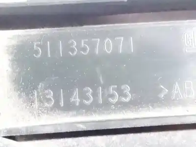 Pezzo di ricambio per auto di seconda mano plastica per opel meriva 1.6 16v riferimenti oem iam 511357071  13143153