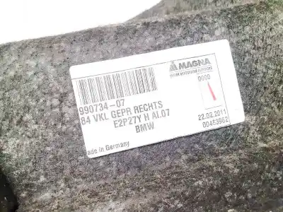 Pezzo di ricambio per auto di seconda mano plastica per bmw x1 (e84) sdrive 18d riferimenti oem iam 00453962  990734-07