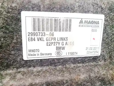 Pezzo di ricambio per auto di seconda mano plastica per bmw x1 (e84) sdrive 18d riferimenti oem iam 00447284  2990733-06