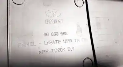 Pezzo di ricambio per auto di seconda mano plastica per chevrolet captiva 2.4 cat riferimenti oem iam 96630585  