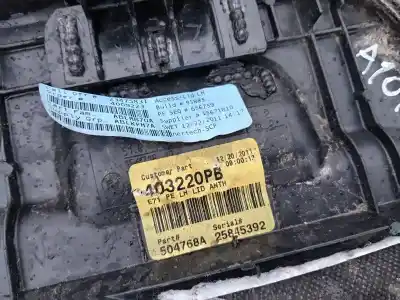 Pezzo di ricambio per auto di seconda mano plastica per bmw x6 (e71, e72) xdrive 30 d riferimenti oem iam 403220pb  504768a