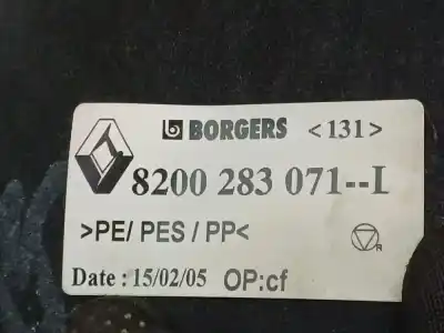 Автозапчасти б/у пластик за renault scénic ii (jm0/1_) 1.9 dci (jm0g, jm12, jm1g, jm2c) ссылки oem iam 8200283071i  8200 283 071-i