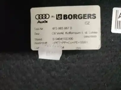 Second-hand car spare part plastics for audi a6 c6 (4f2) 2.7 tdi oem iam references 4f5863887b  4f5 863 887 b