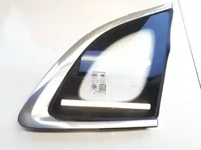 Second-hand car spare part right rear triangle quarter glass for mg hs, 2018 - 2023 1.5i 119kw 2018 - 2023 oem iam references dot747as2m240