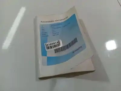 Peça sobressalente para automóvel em segunda mão peças diversas por toyota corolla verso (zer_, zze12_, r1_) 2.0 d-4d (cur10_) referências oem iam 