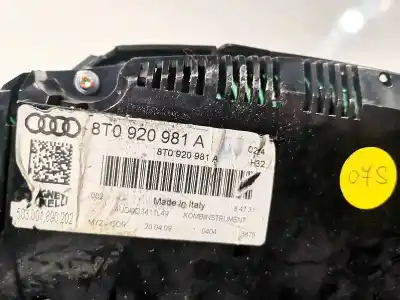 Peça sobressalente para automóvel em segunda mão quadrante por audi a5 (8t3) 2.0 tfsi referências oem iam 8t0920981a  