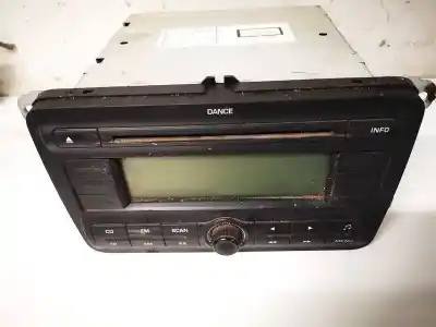 Second-hand car spare part audio system / radio cd for skoda roomster (5j7) 1.4 tdi oem iam references 5j0035161