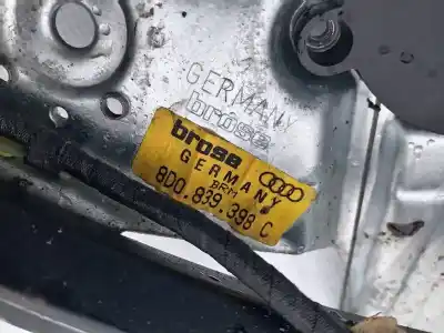 Peça sobressalente para automóvel em segunda mão elevador de vidros traseiro direito por audi a4 b5 (8d2) 1.9 tdi referências oem iam 8d0839398c  