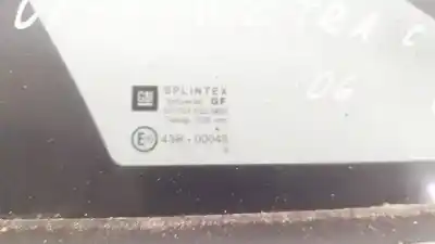 Peça sobressalente para automóvel em segunda mão vidro de custódia triangular traseiro esquerdo por opel vectra c caravan 1.9 cdti referências oem iam as2  
