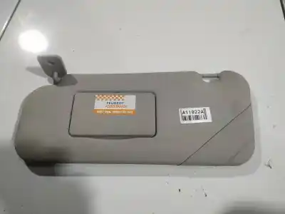 Second-hand car spare part left sunshade for peugeot 207/207+ (wa_, wc_) 1.6 16v vti oem iam references 