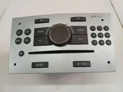 Peça sobressalente para automóvel em segunda mão sistema de áudio / rádio cd por opel astra h (a04) 1.6 (l48) referências oem iam 497316088
