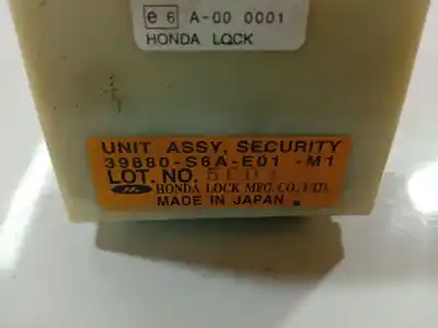 Second-hand car spare part electronic module for honda fr-v (be) 2.0 (be3) oem iam references 39880s6ae01  39880-s6a-e01