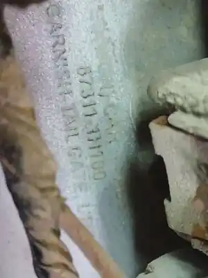 Pezzo di ricambio per auto di seconda mano maniglia esterna del cancello per opel senator a (29_) 3.0 e riferimenti oem iam 873111h100  87311-1h100